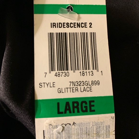 International Concepts stretch lace top L - Picture 4 of 4